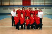 Equipo cadete do Vigo Voleibol. Temp. 2010.11.